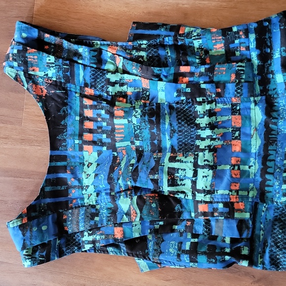 Plenty by Tracy Reese Anthropologie Dress Pockets Abstract Lined Size 6 - Picture 2 of 9